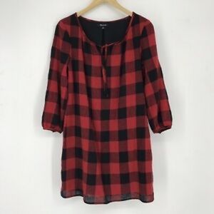 Madewell Buffalo Check/Plaid Dress